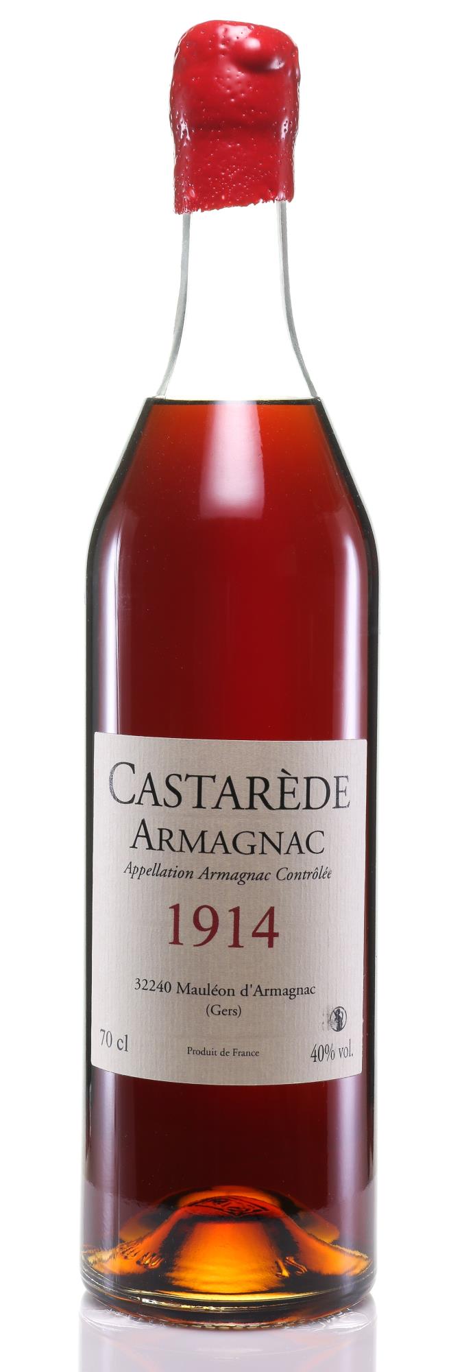 Armagnac 1914 Castarède Bas-Armagnac (1x70cl)