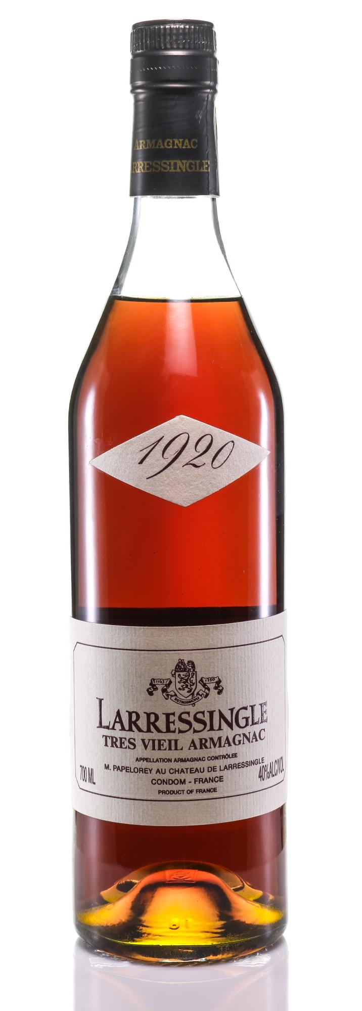 Armagnac 1920 Larressingle Bas Armagnac (1x70cl)