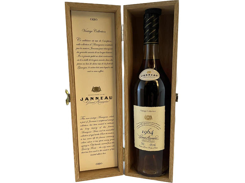 Janneau 1964 Armagnac - Rue Pinard Europe