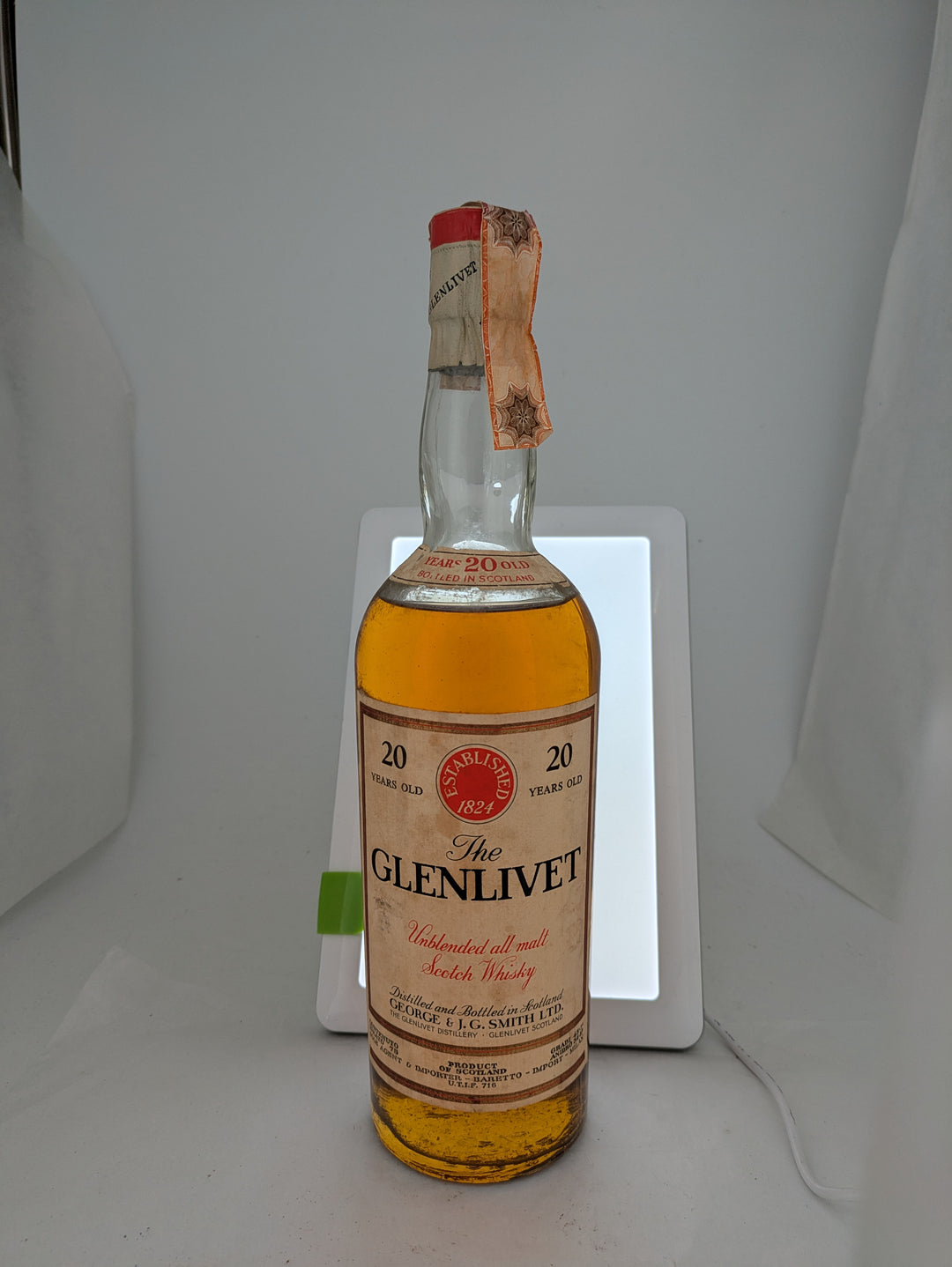Glenlivet 20-Year-Old Bot.1960s