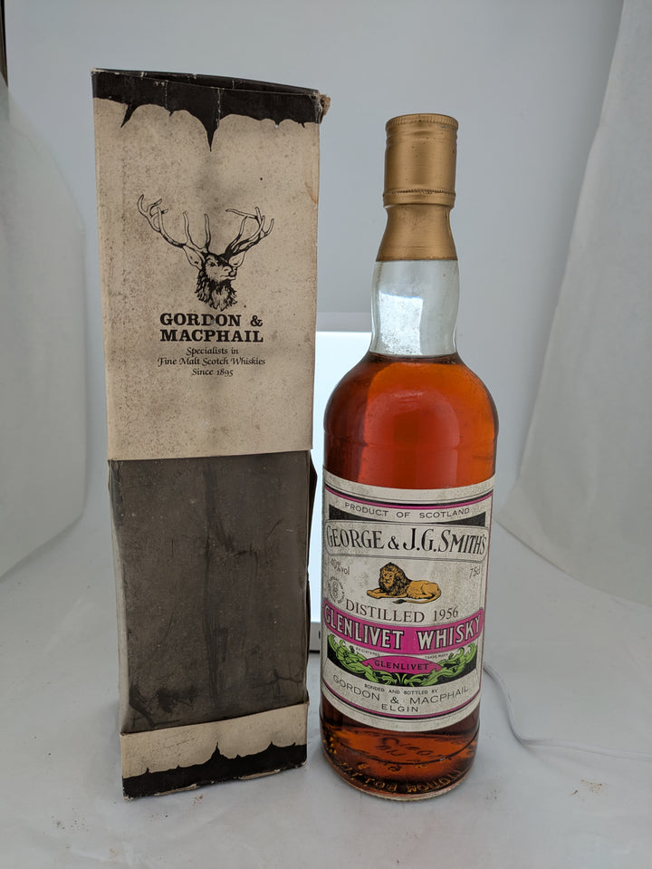 Glenlivet 1956 Gordon & MacPhail Single Malt Scotch Whisky - Rue Pinard Europe