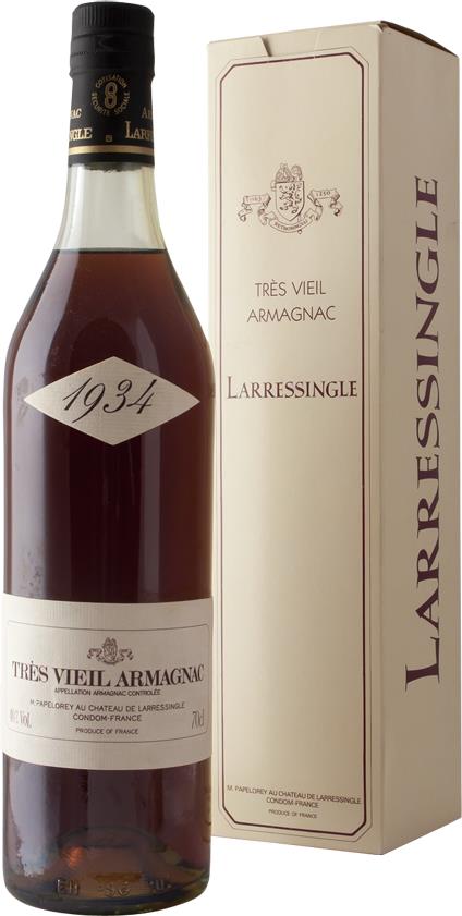 Armagnac 1934 Larressingle Très Vieil (1x70cl)