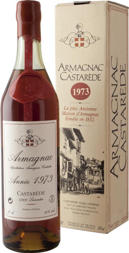 Armagnac 1973 Castarède  Armagnac Ténaréze (1x70cl) - Rue Pinard Europe