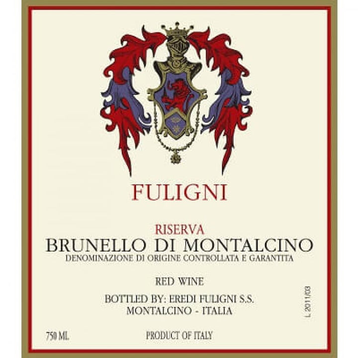 Fuligni Brunello di Montalcino Riserva 2016 (6x75cl) - Rue Pinard Europe